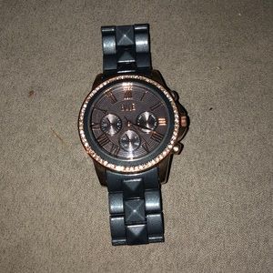 BKE two tone watch